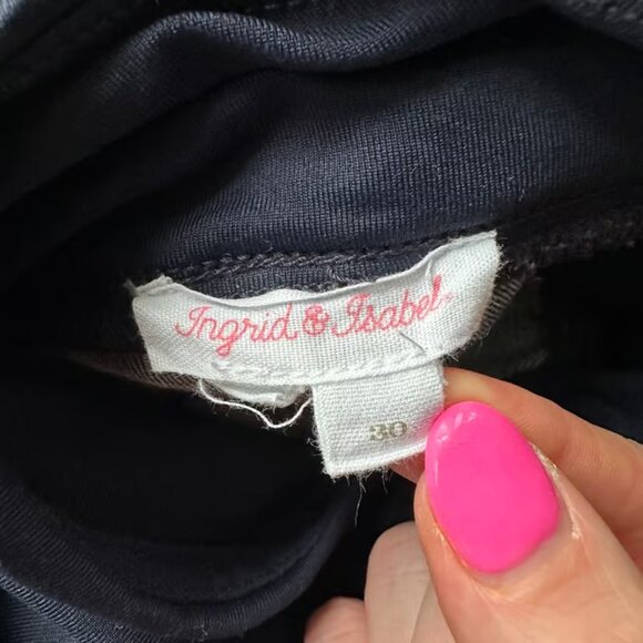 INGRID & ISABEL Women’s Maternity Skinny Jeans Distressed Size 30 - Picture 6 of 7